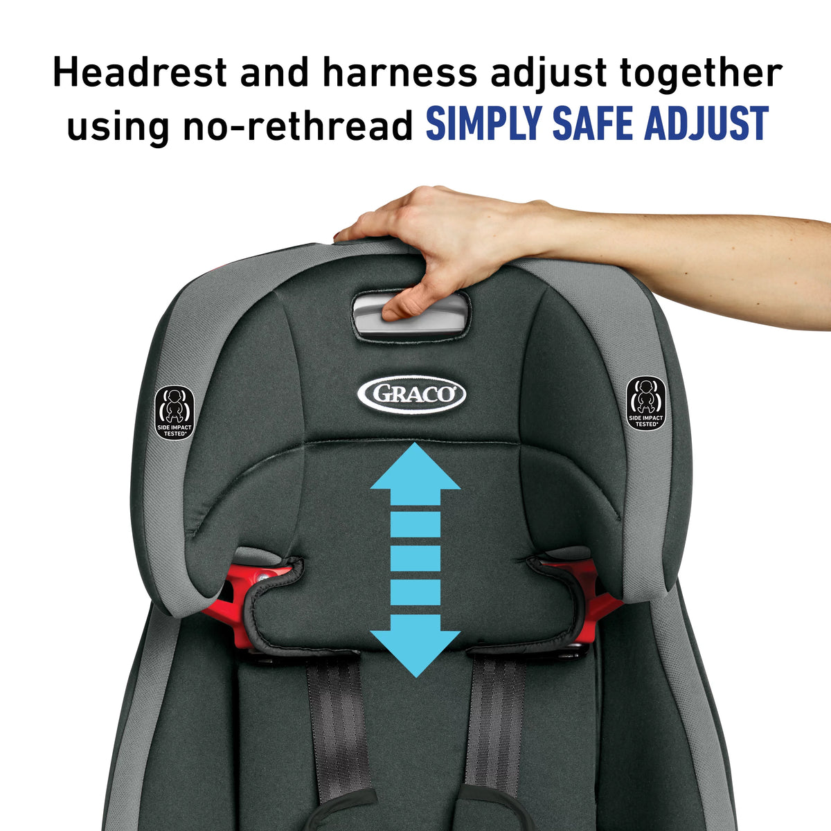 3-in-1 Harness Forward Facing Booster Toddler Car Seat P67008