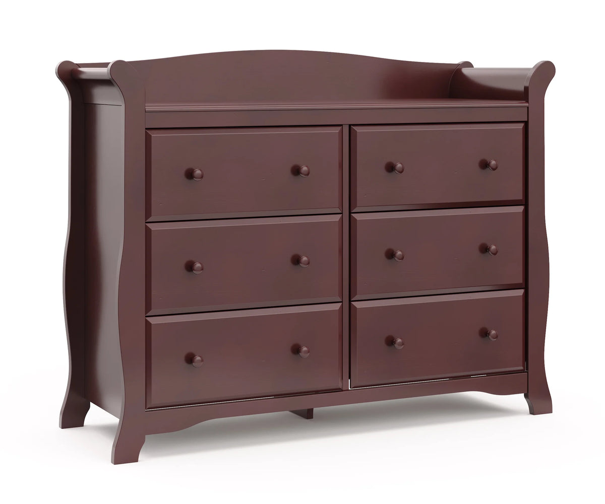 6 Drawer Double Dresser Z684
