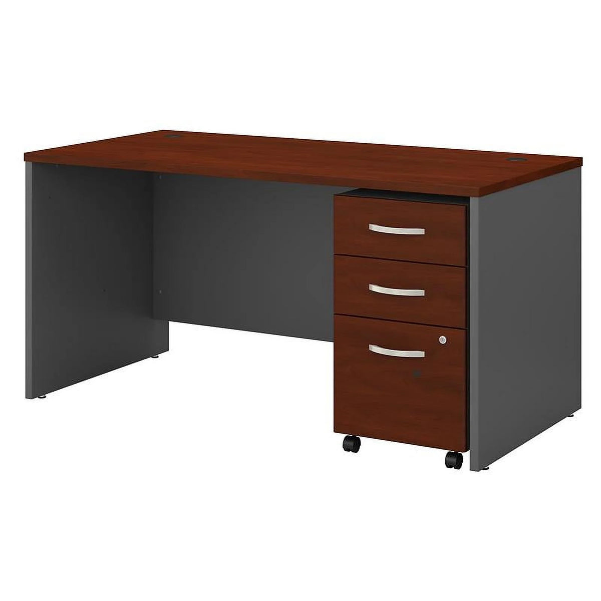 60W Office Desk with Drawers E4433