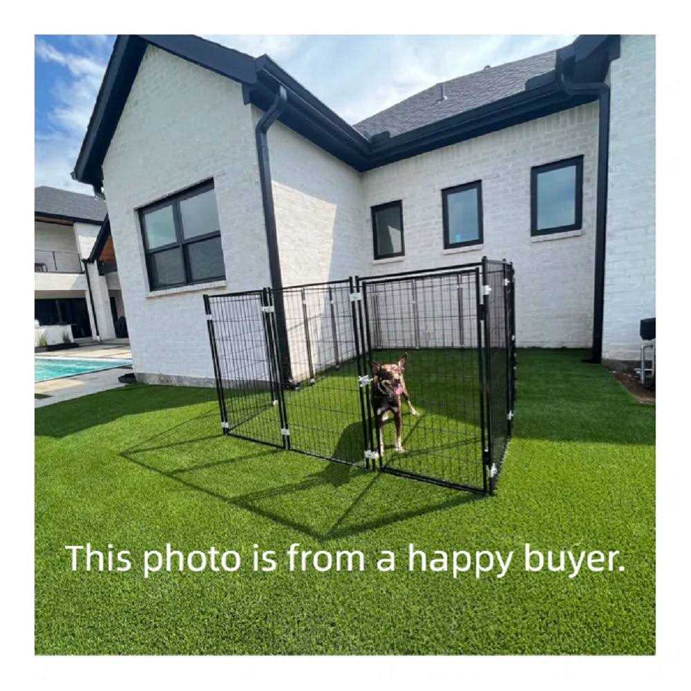 9 x 9 x 3.93 ft Modular Dog Exercise Fence I1887