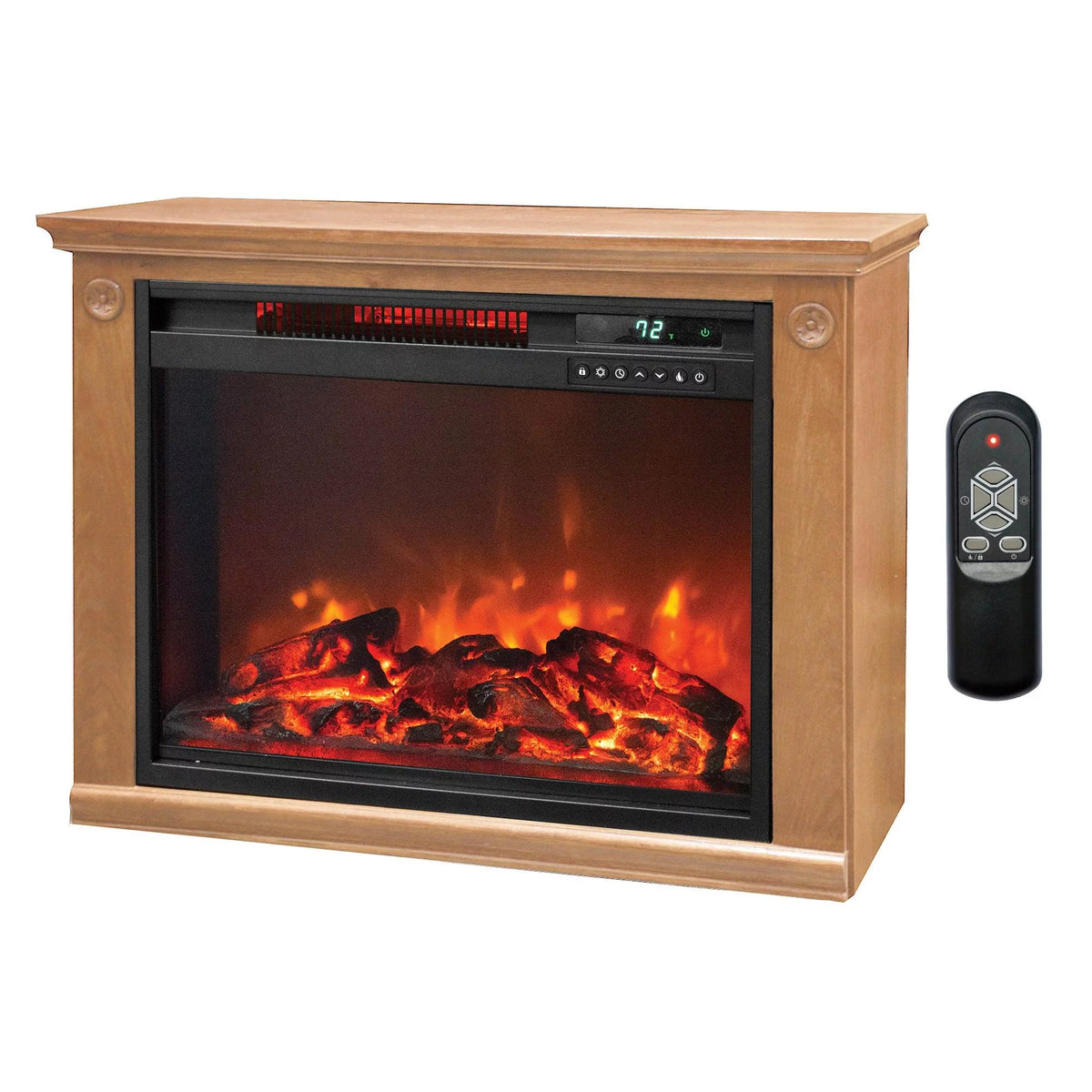 1500W Portable Electric Infrared Quartz Indoor Fireplace B2169