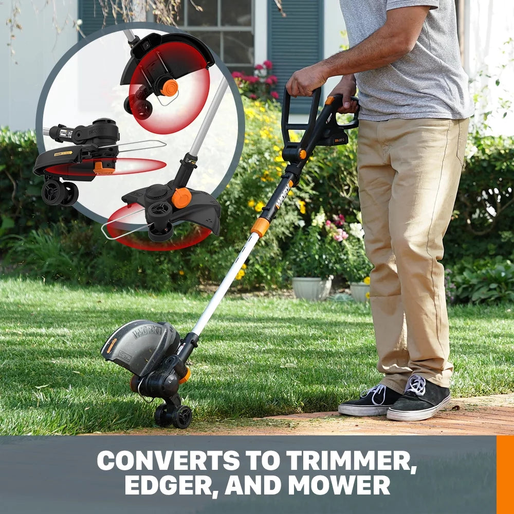 20V Cordless String Trimmer & Leaf Blower Combo Kit B976219