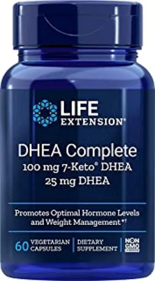100 mg 7-Keto DHEA 25 mg DHEA 60 Capsules R799230