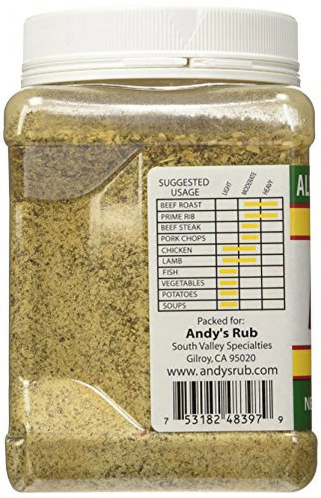 All Natural Rub 21 oz N990270