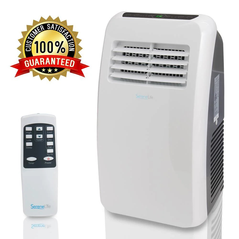 8,000 BTU Portable Air Conditioner with Dehumidifier and Fan Modes Z447913