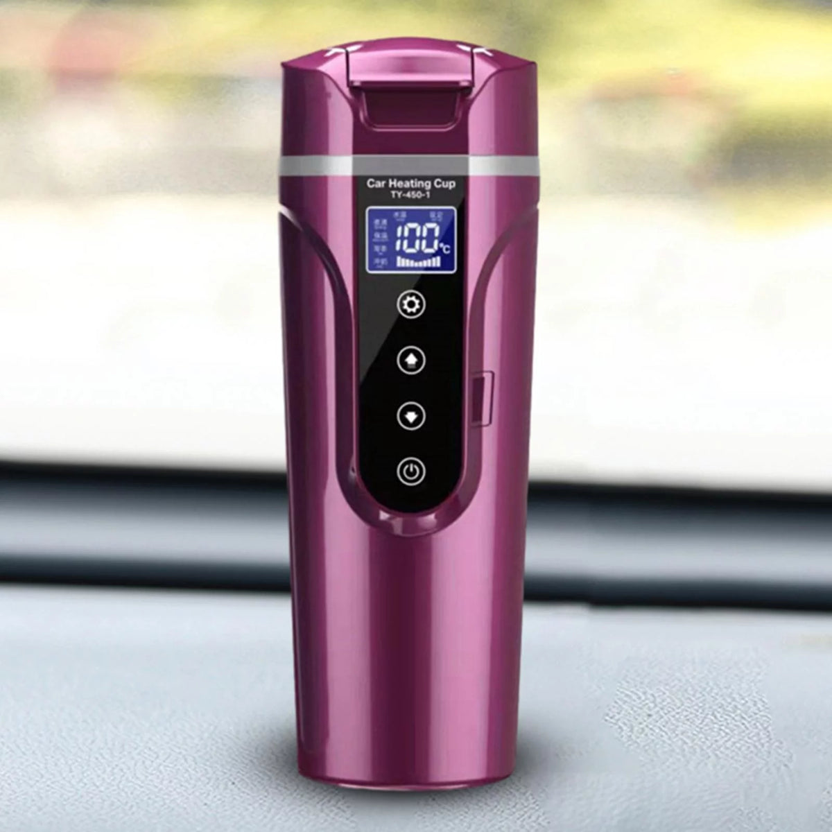 450ml 12V Car Electric Travel Kettle 304 Stainless Steel O4154