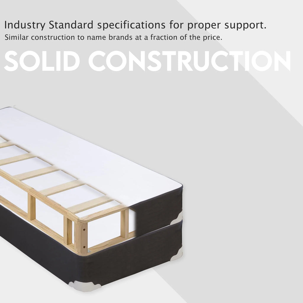 Queen Wood Box Spring/Foundation for Mattress O891297