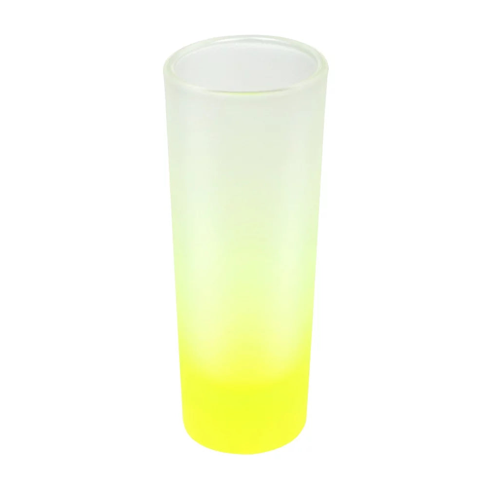 144 Pack 3oz Frosted Glass Mugs with Gradient Bottom A287761