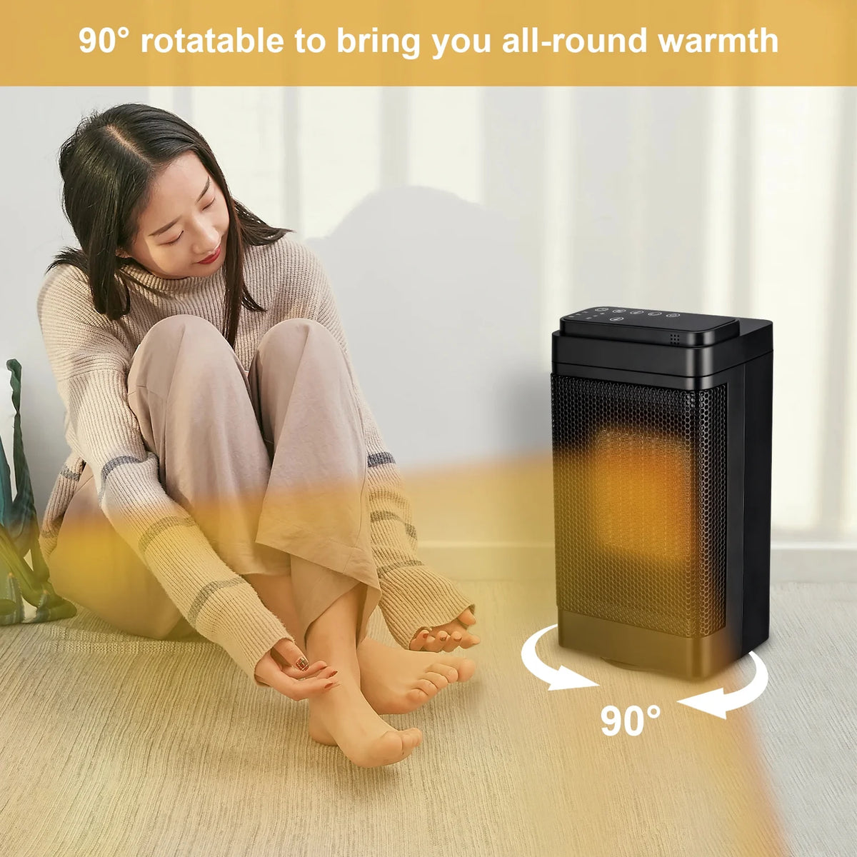1500W Portable Ceramic Space Heater N7416