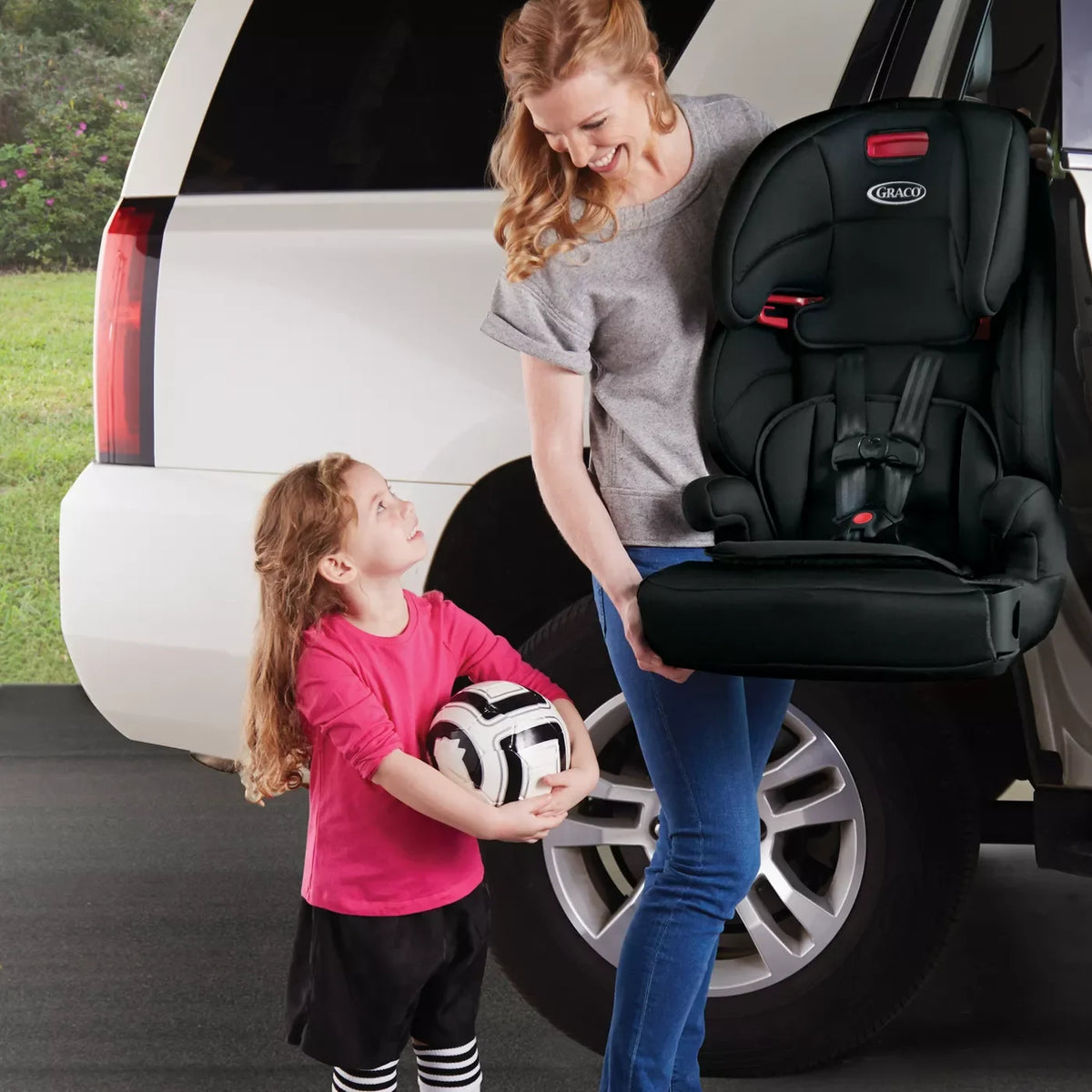 3-in-1 Harness Forward Facing Booster Toddler Car Seat P67008