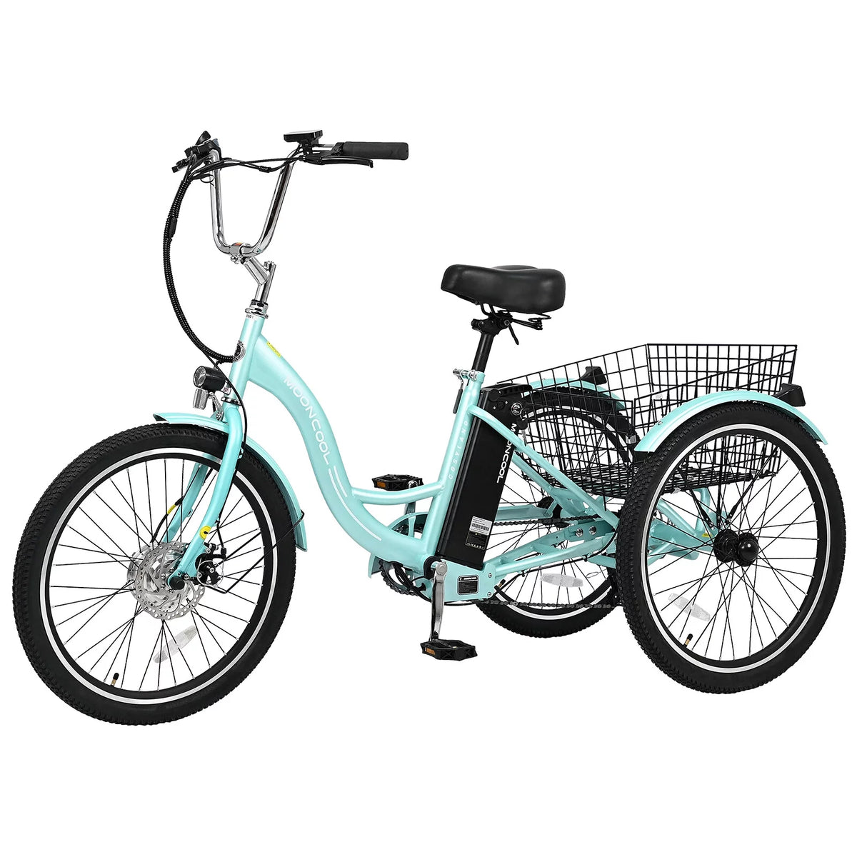 3 Wheel Electric Bike with Removable 36V 10Ah Lithium Battery Y854536
