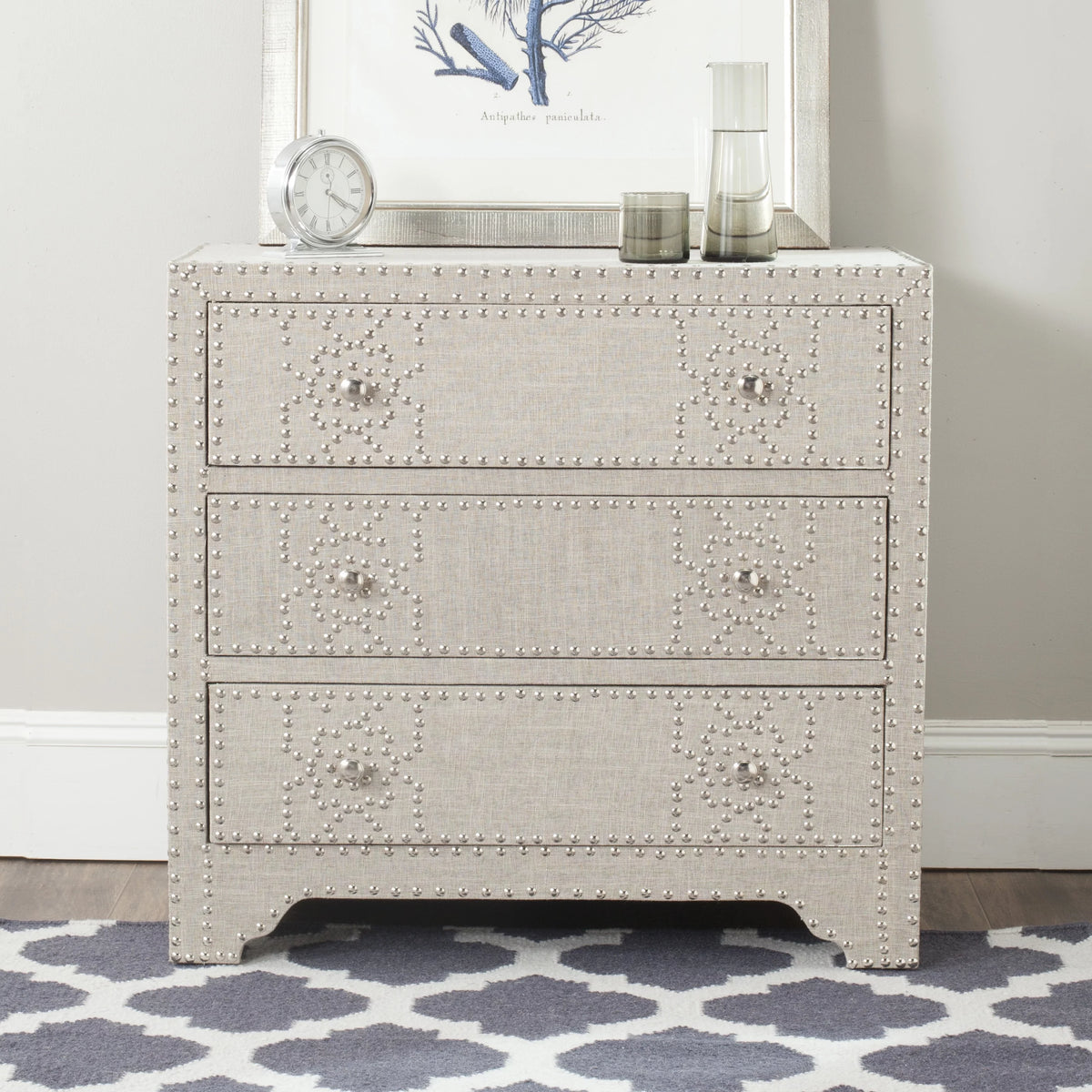 3 Drawer Glam Chest R380184