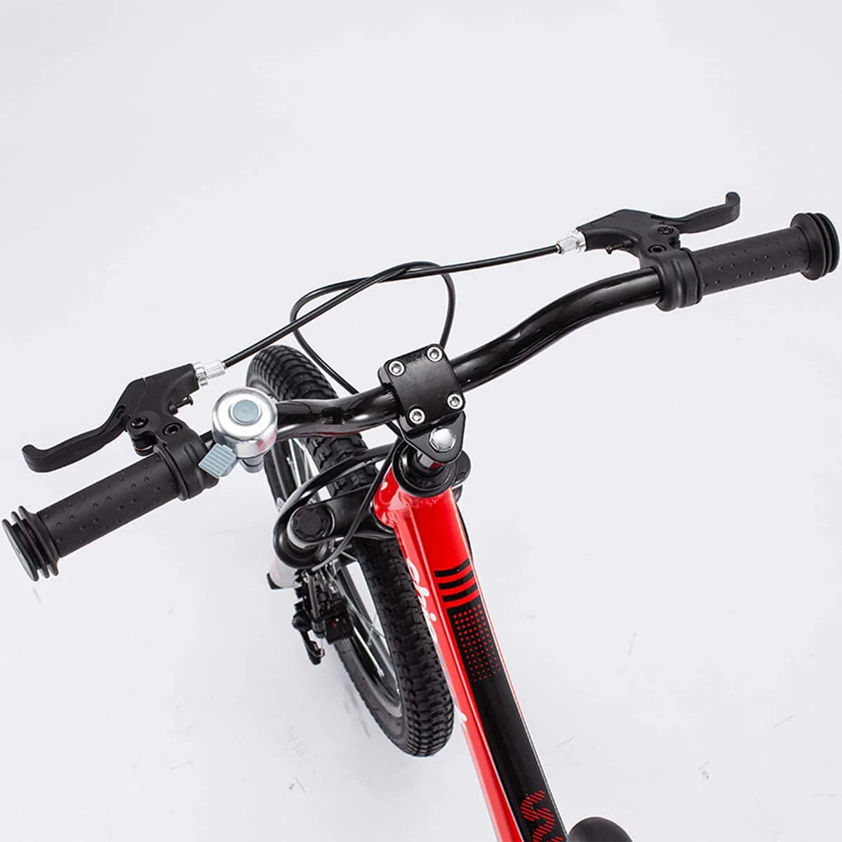16 Inch Front Suspension Disc Brakes Red Kids Bike J413