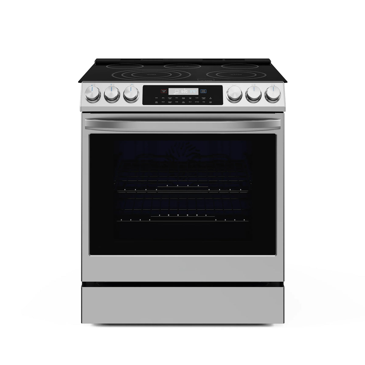 30 In. Slide-In Electric Range 6.3 cu. ft. Self-Cleaning Stainless Steel S160893