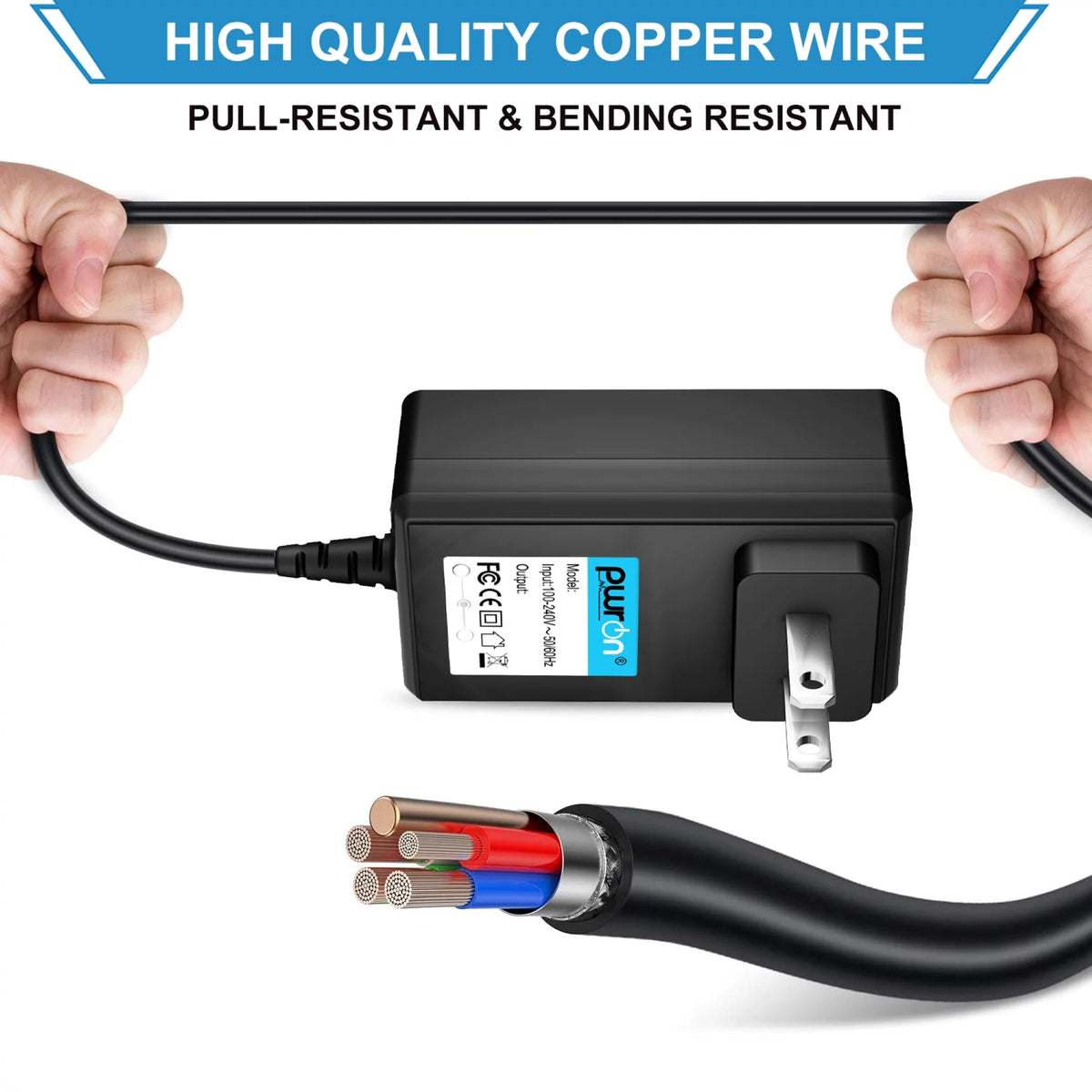 9V AC DC Adapter Replacement Power Supply Cord M220957