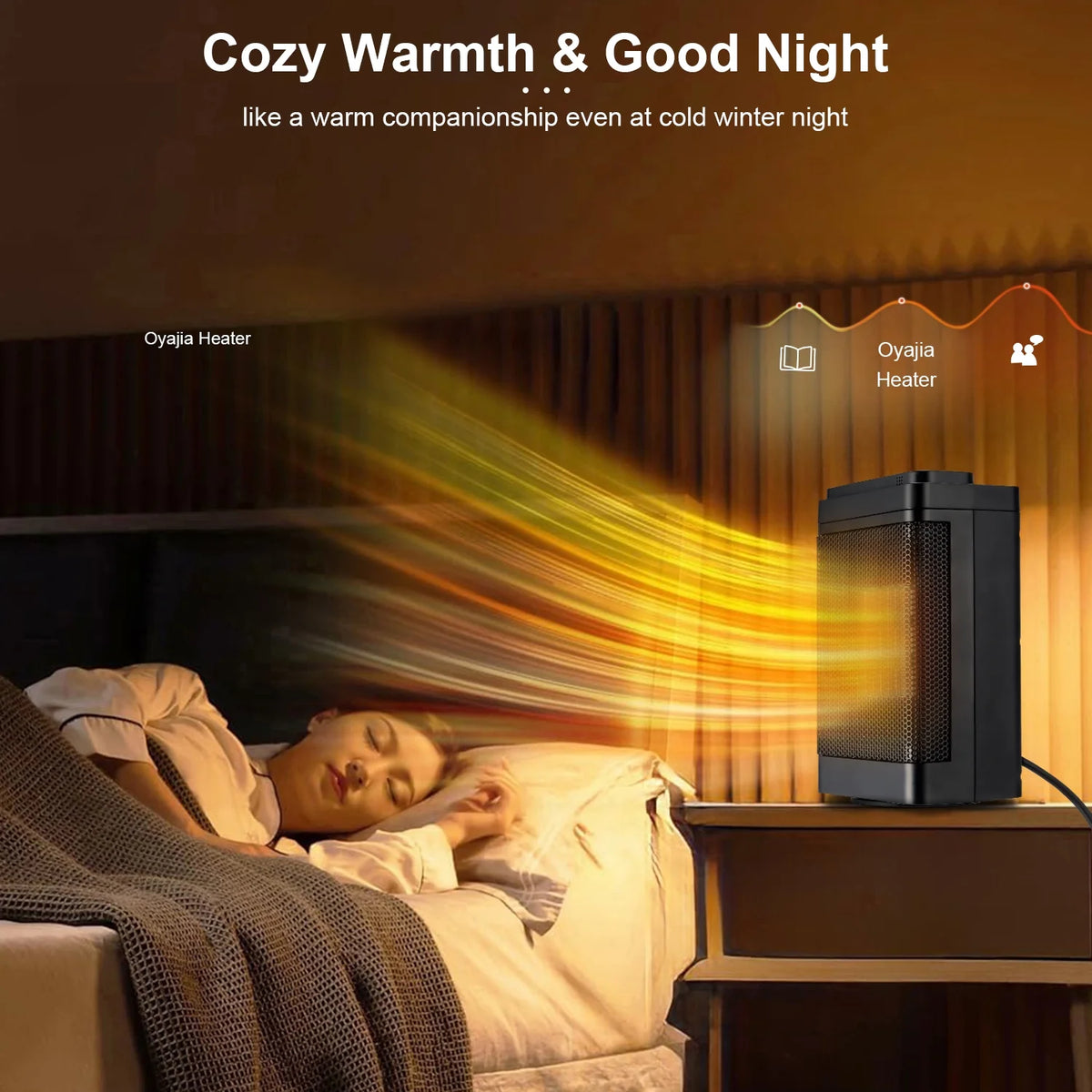 1500W Portable Ceramic Space Heater N7416