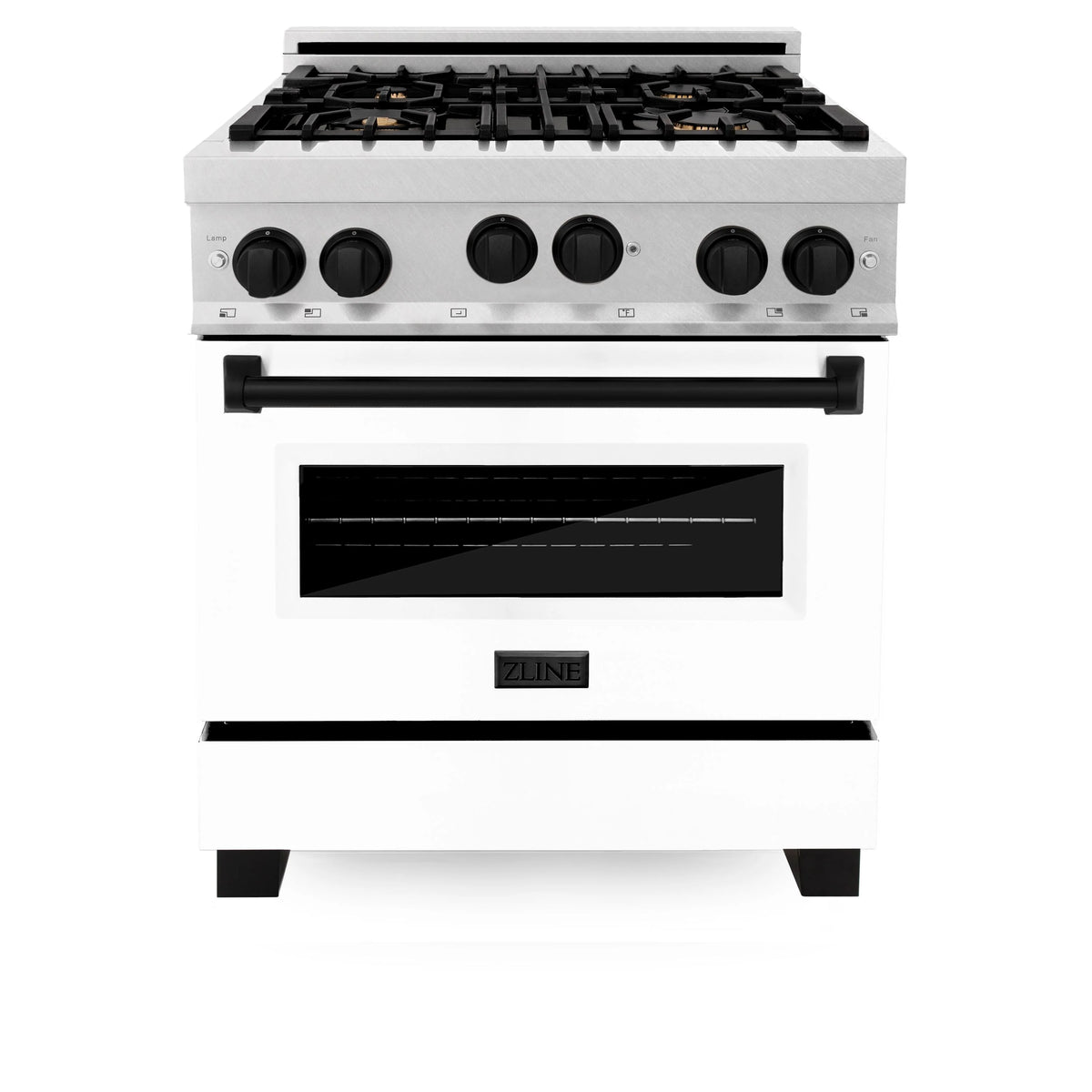 30 in. 4.0 cu. ft. Gas Range with White Matte Door K484441