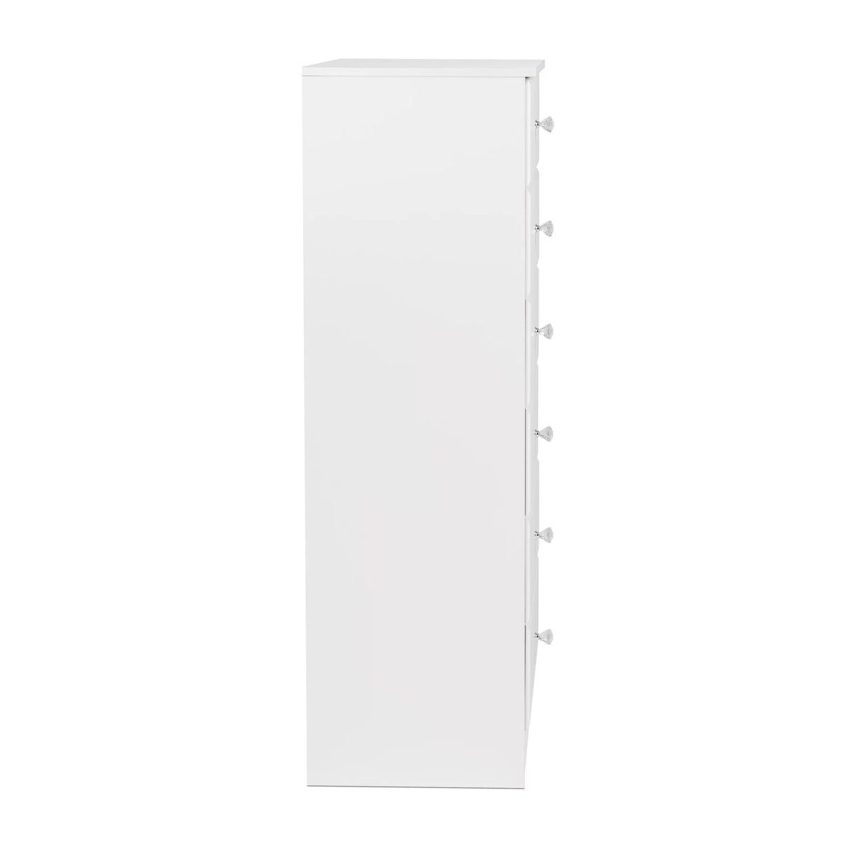 6 Drawer White Chest I841