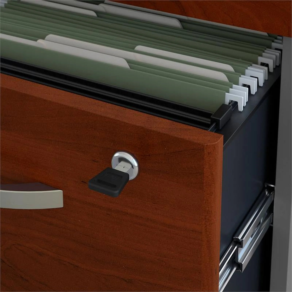 60W Office Desk with Drawers E4433