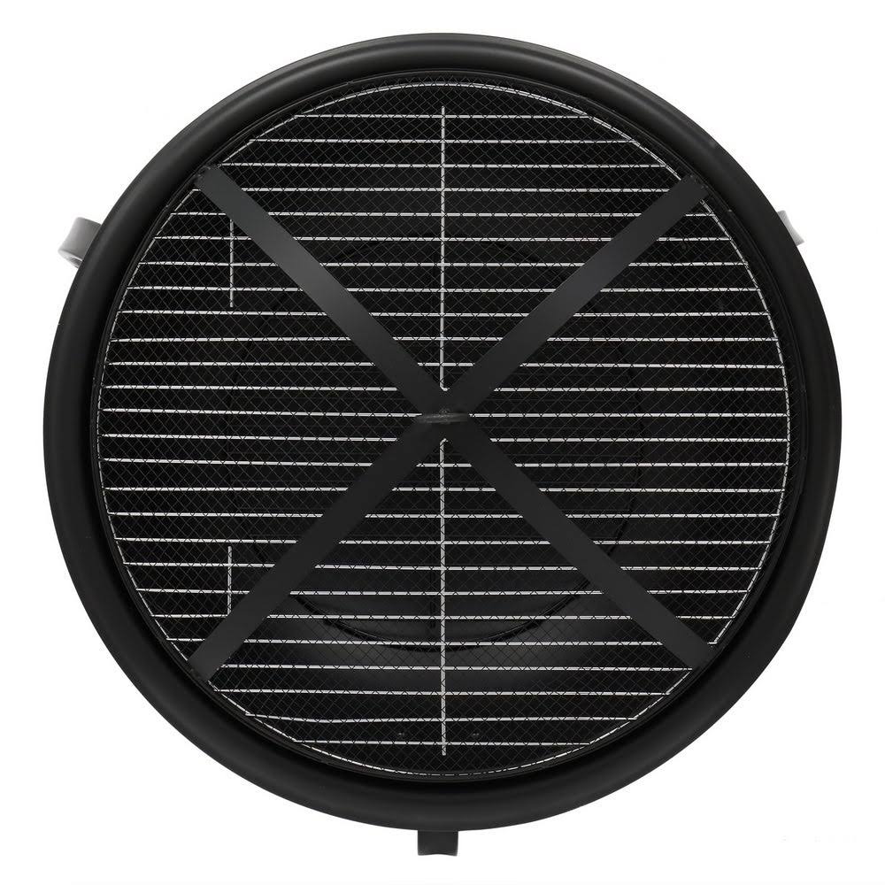 21 inch Cast Iron Charcoal Grill with Carrying Bag M875039