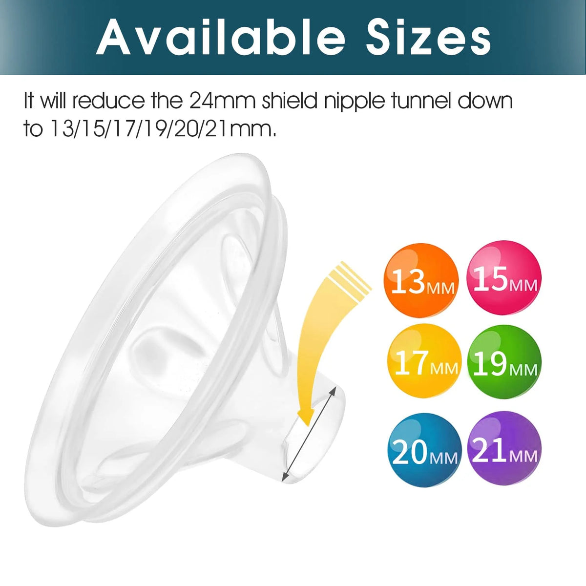 1pc 21mm Flange Insert B444