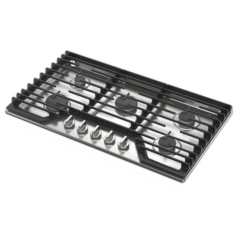 5 Burners Recessed Gas Cooktop in Stainless Steel H69465