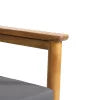Acacia Wood 4 Seater Chat Set W887981