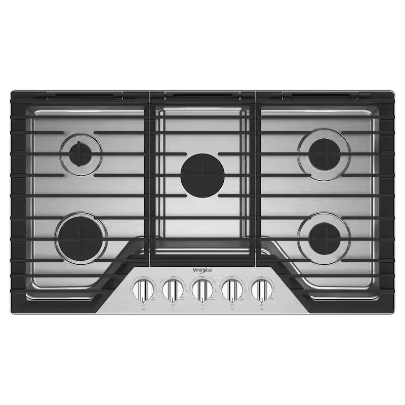 5 Burners Recessed Gas Cooktop in Stainless Steel H69465