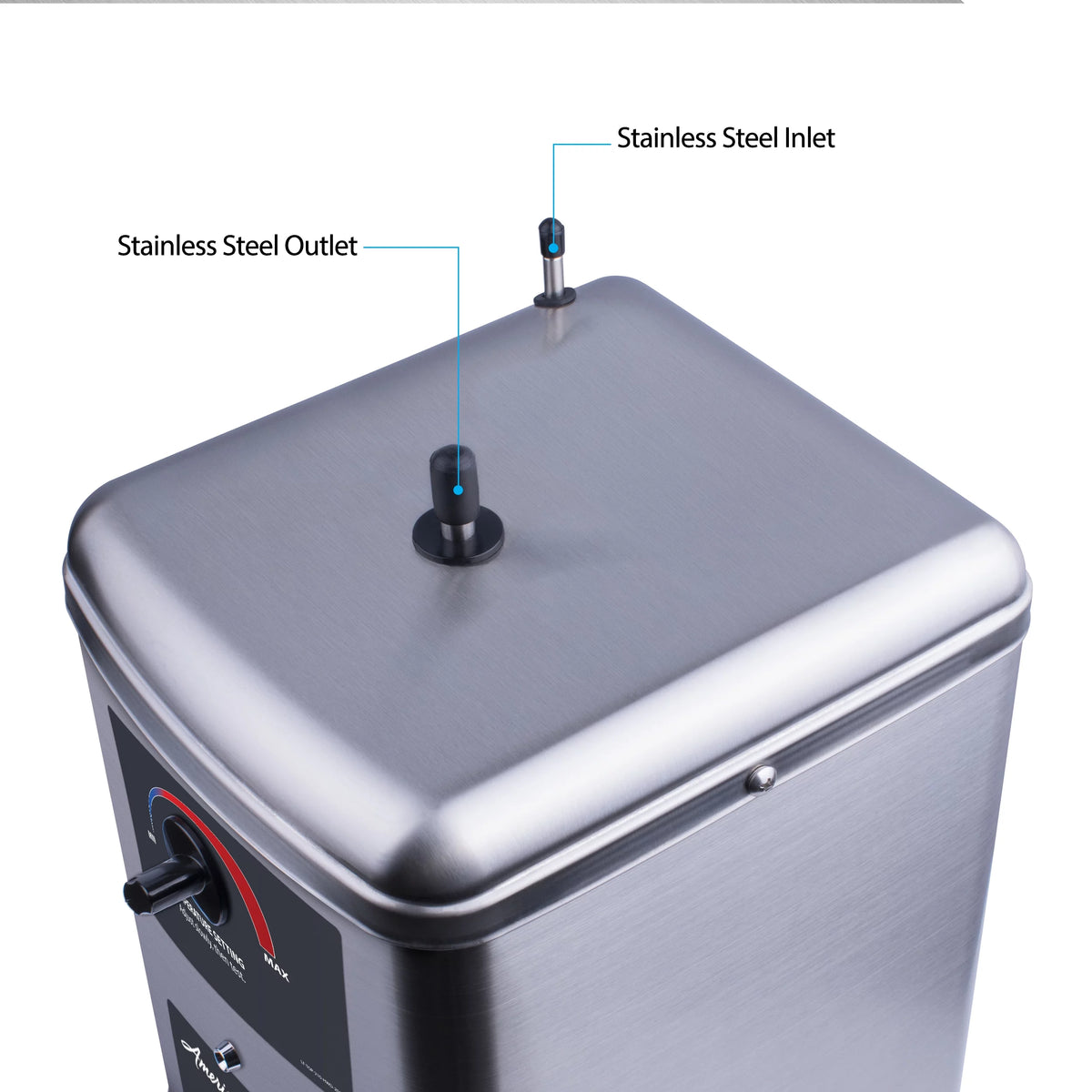 1300W Single Handle Brushed Nickel Kitchen Hot Water Dispenser P43457