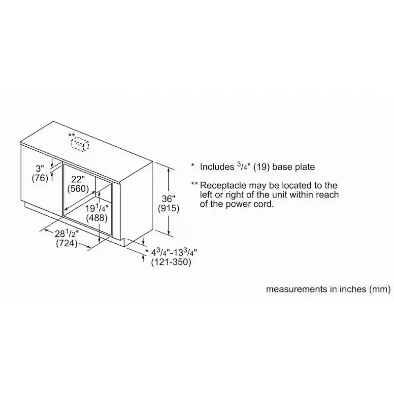 30 in. 1.6 cu. ft. 240 Volt Built-in Convection Microwave in Black Stainless Steel Y46872