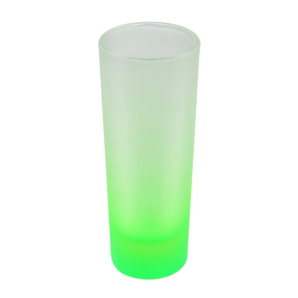 144 Pack 3oz Frosted Glass Mugs with Gradient Bottom A287761