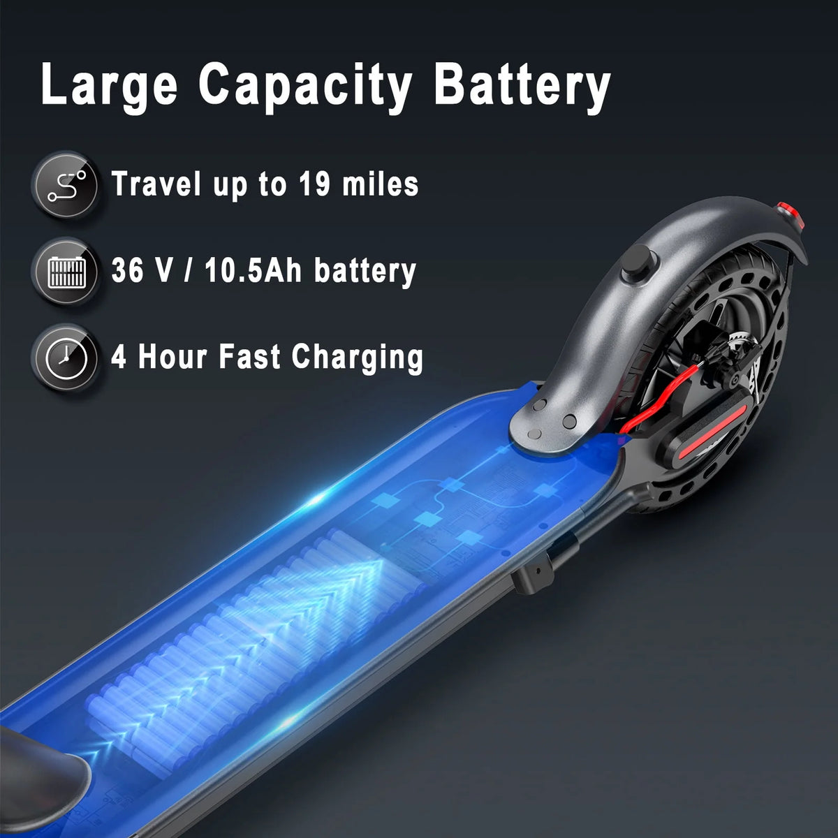 350W Foldable Electric Scooter F5432