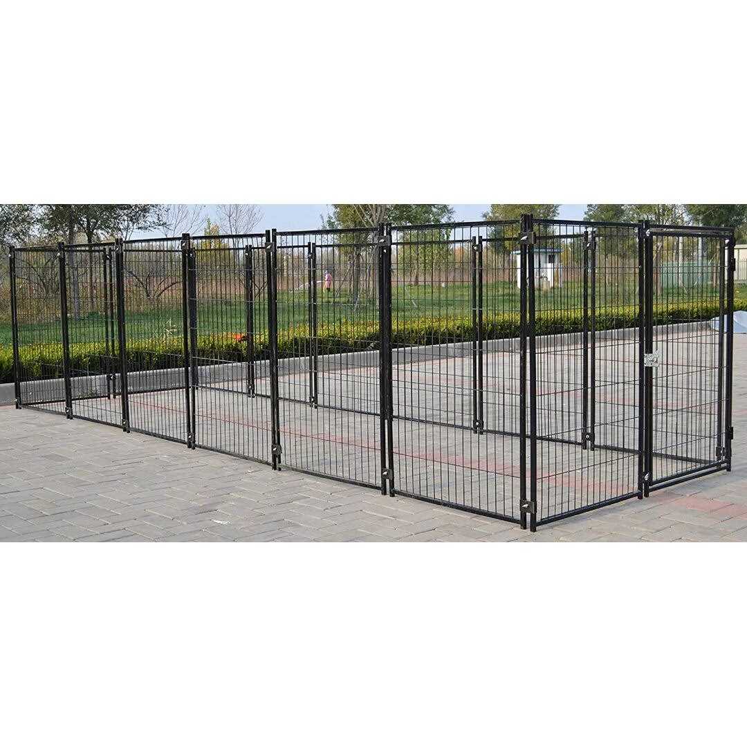 9 x 9 x 3.93 ft Modular Dog Exercise Fence I1887