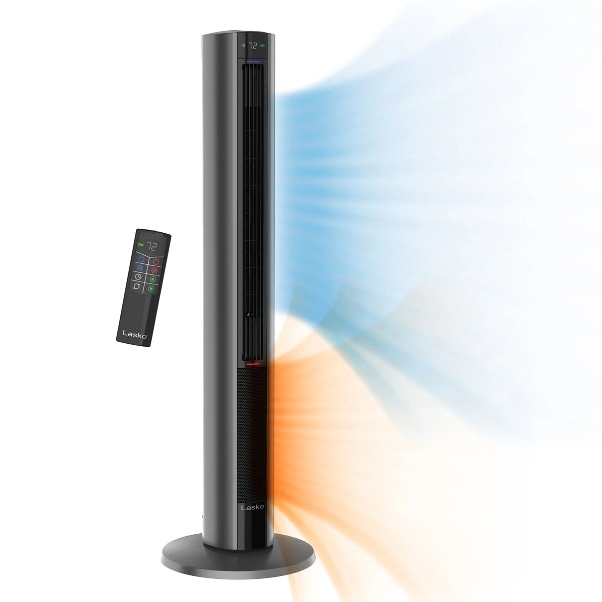 1500W Tower Fan & Space Heater with Timer and Remote S267332