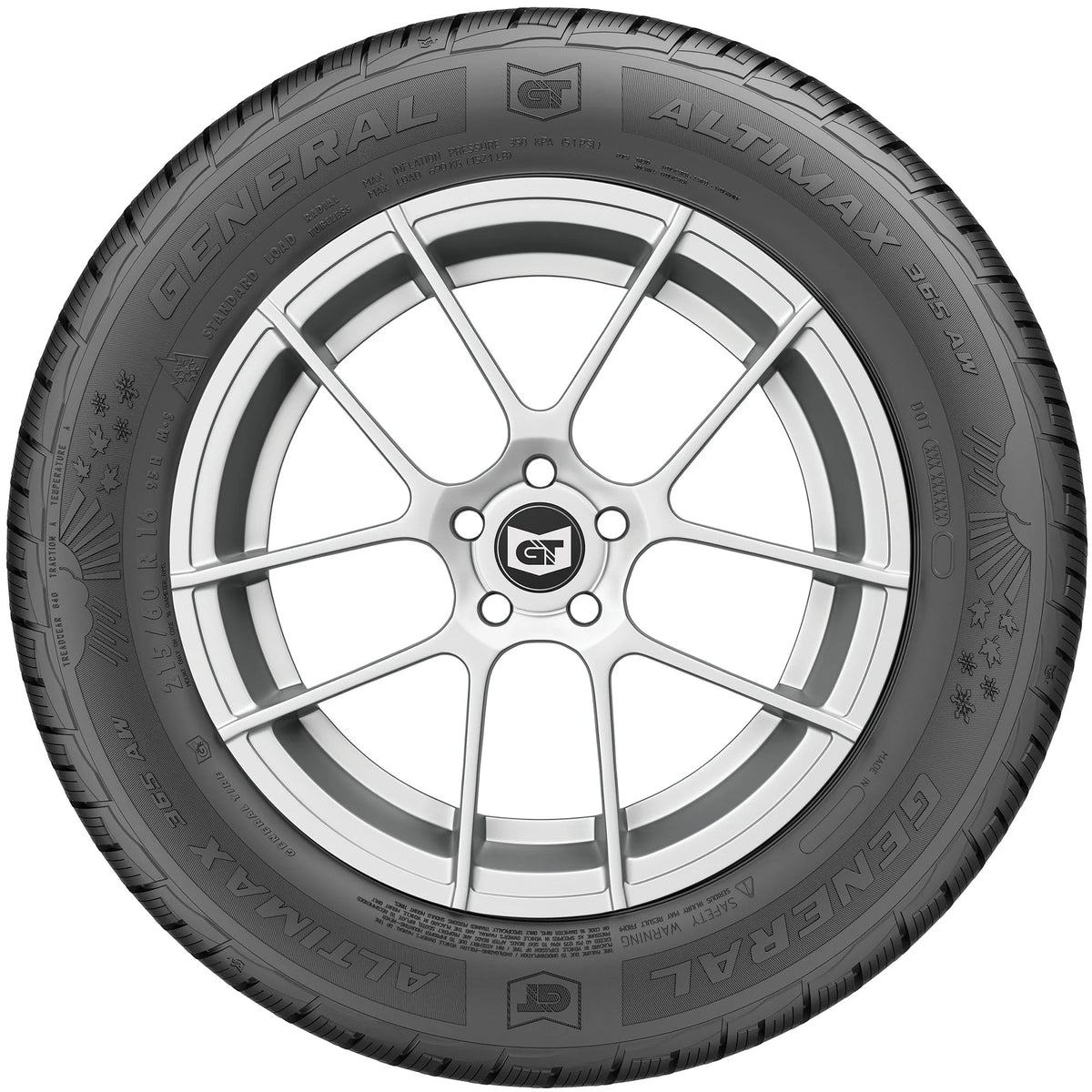 All Weather 235/50R18 97V Passenger Tire E78349