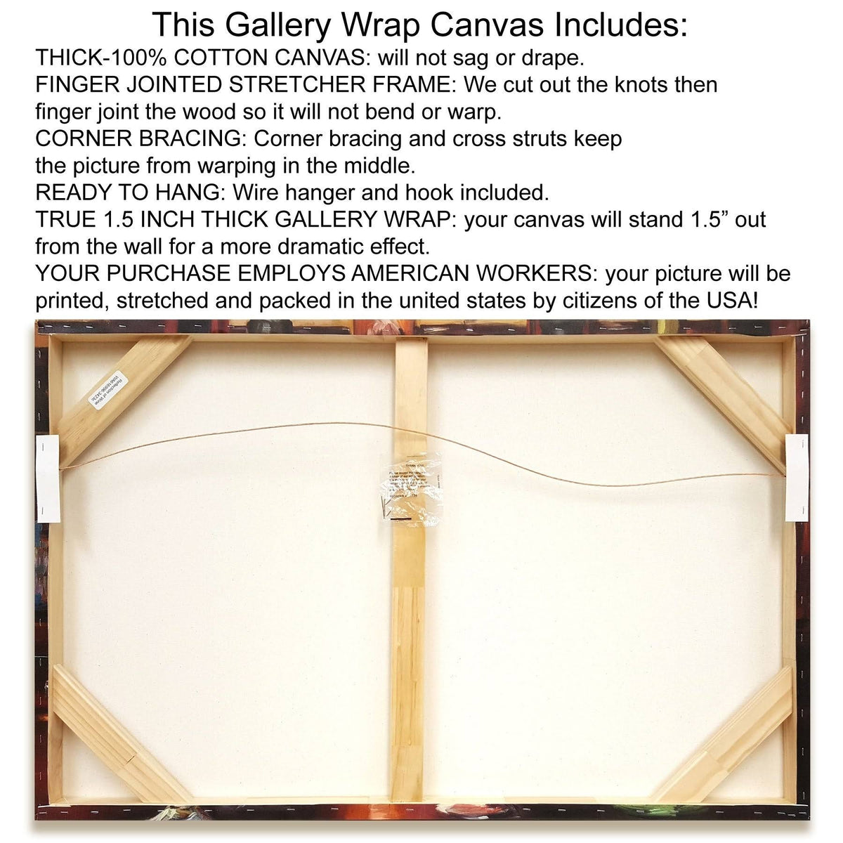 20x22 x 39x22 Giclee Print on Gallery Wrap Canvas D492475