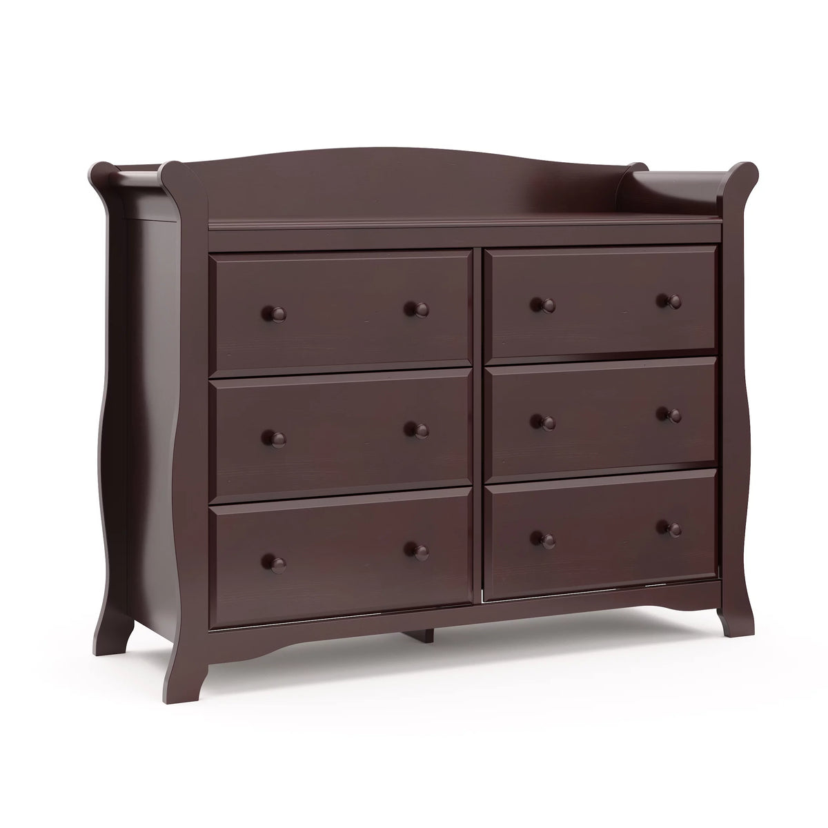 6 Drawer Double Dresser Z684