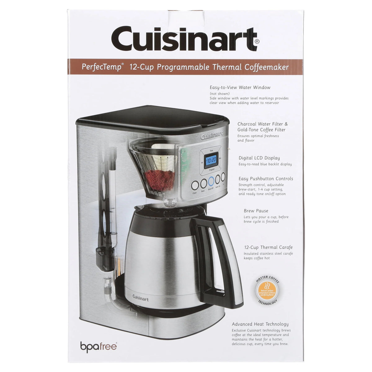 12 Cup Programmable Thermal Coffeemaker P563