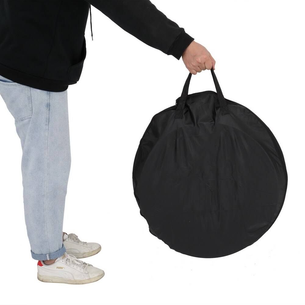21 inch Cast Iron Charcoal Grill with Carrying Bag M875039