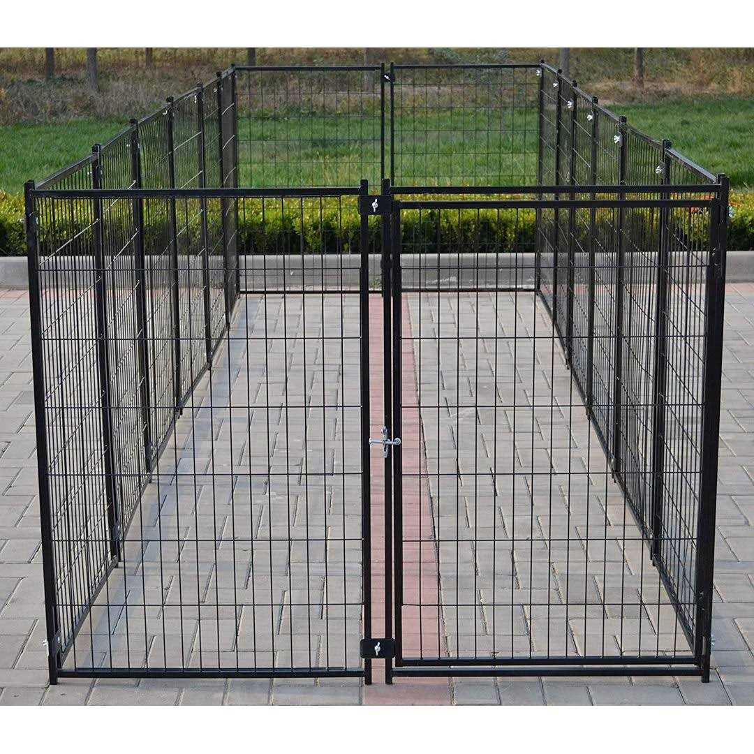 9 x 9 x 3.93 ft Modular Dog Exercise Fence I1887