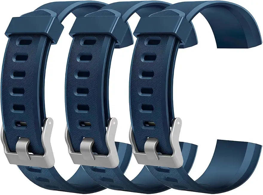 3 Pcs Blue Watch Bands Replacement Q874922