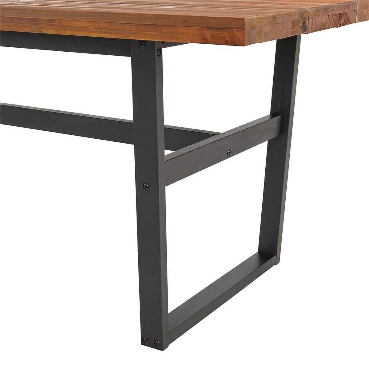 72" Dining Table with Solid Cedar Top in Chestnut Y975048