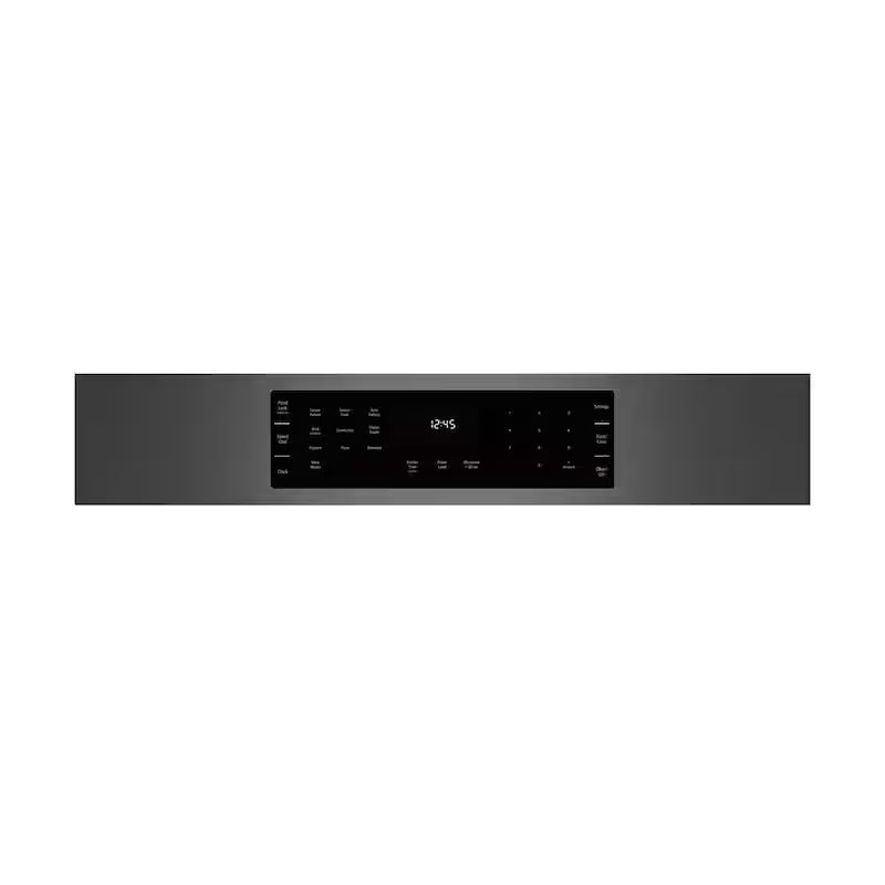 30 in. 1.6 cu. ft. 240 Volt Built-in Convection Microwave in Black Stainless Steel Y46872