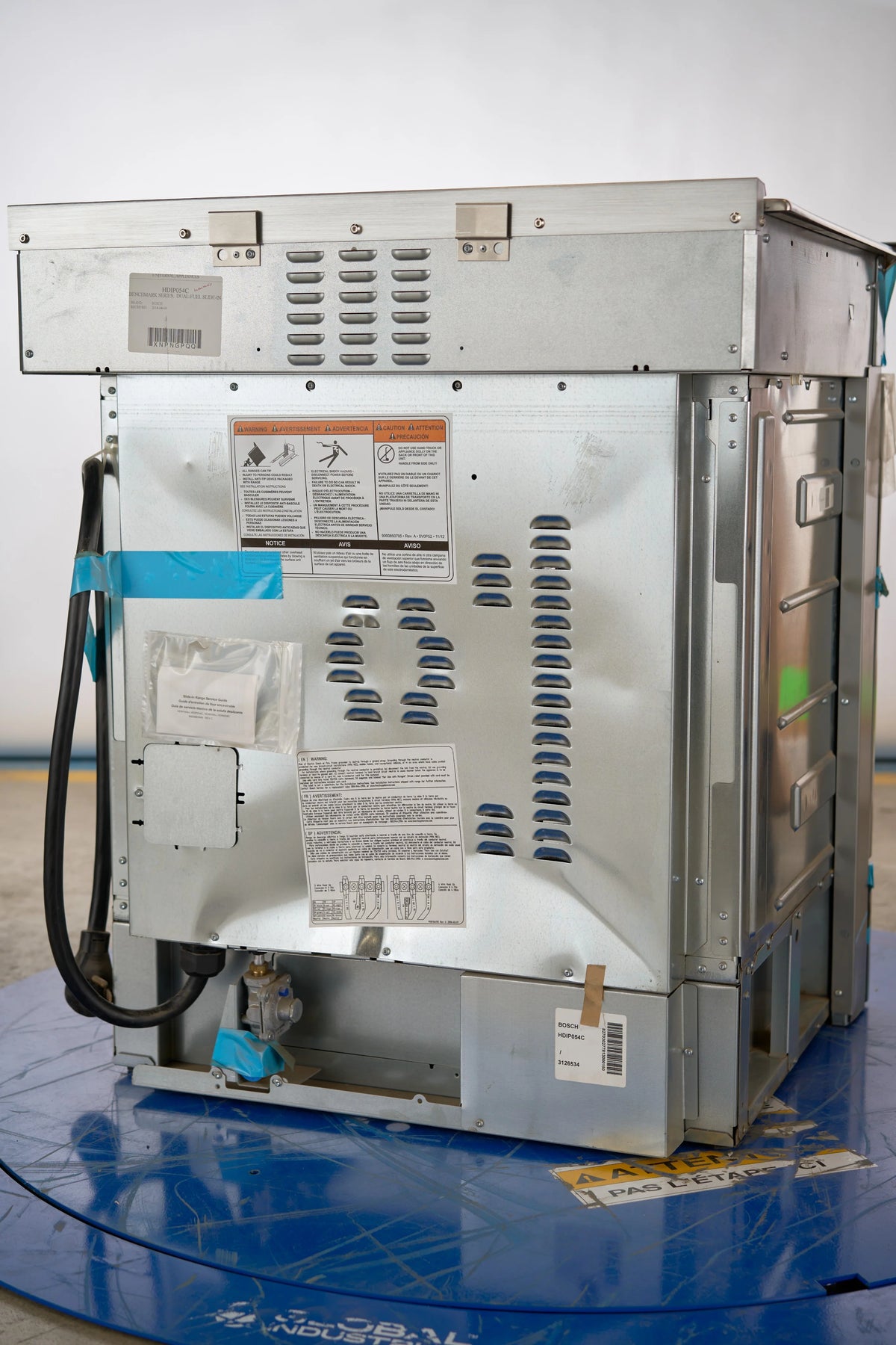 30 Dual Fuel Slide-in Range Stainless Steel Z514650