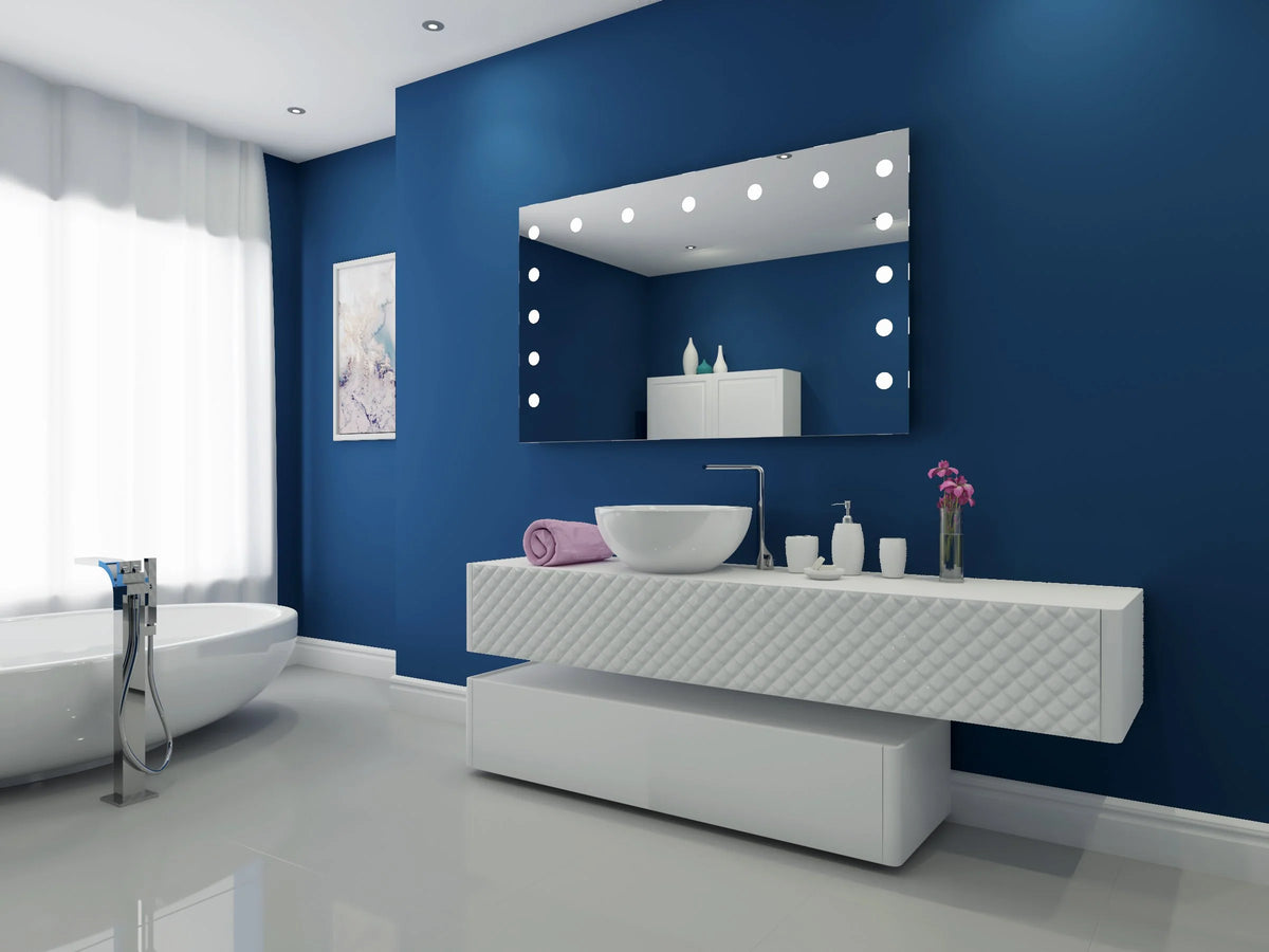 60 x 36 Rectangle Illuminated Mirror 6000K S7287