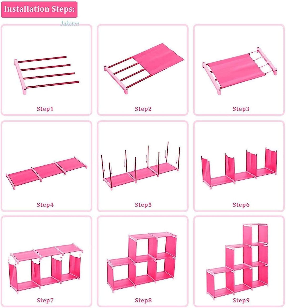 3-Tier Bookcase D5503