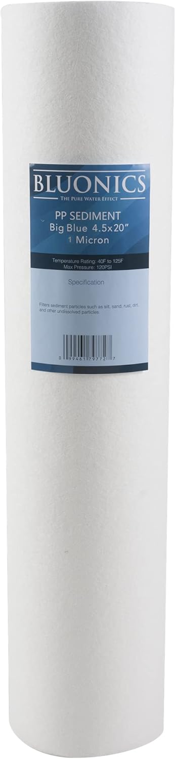 4-pack 5 Micron Sediment & CTO Carbon Block Water Filters T76444