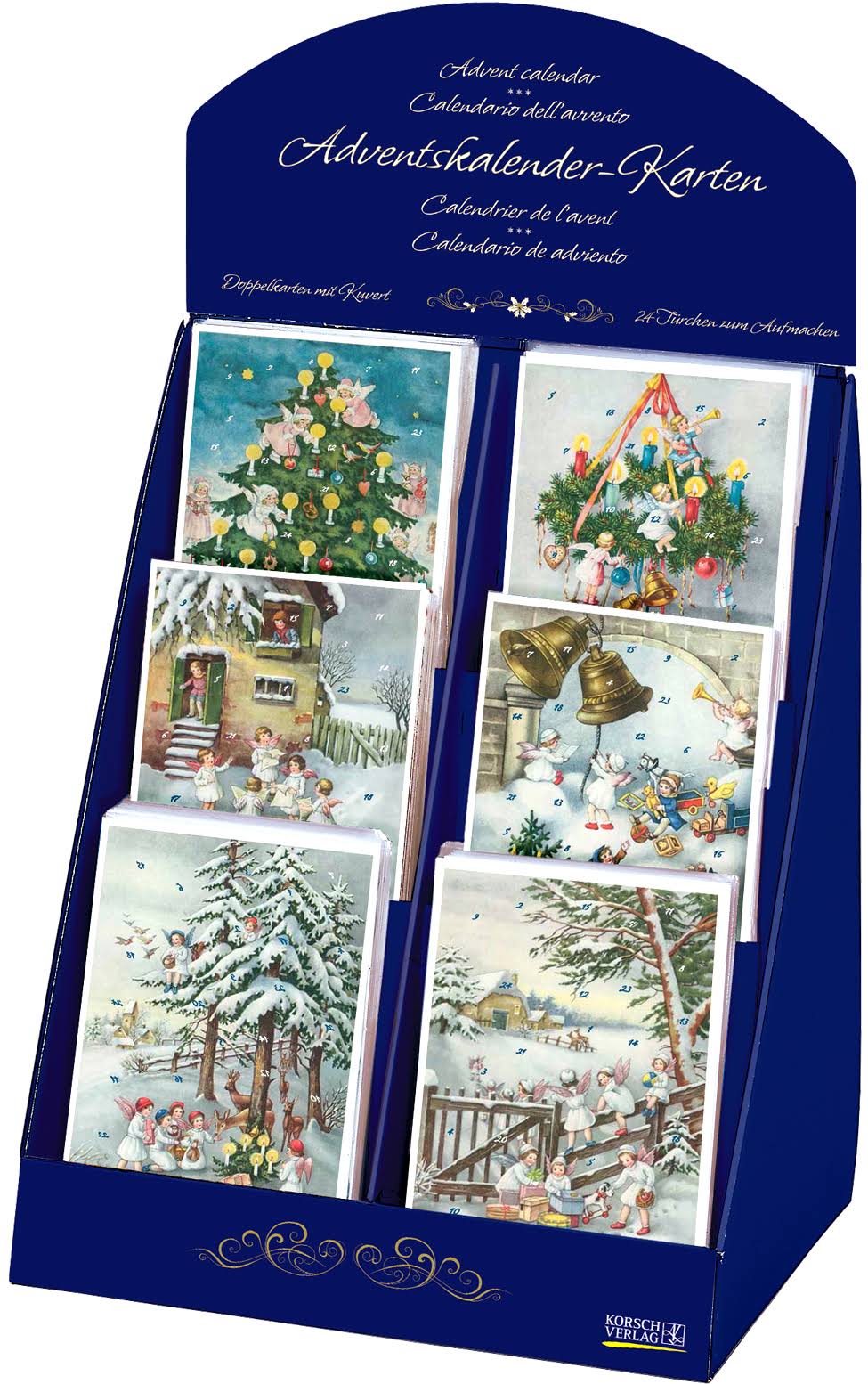 Advent Card Assortment Box of 60 F2898