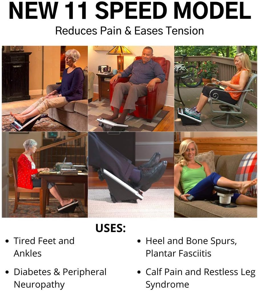 11 Speed Electric Deep Tissue Foot and Calf Massager K870377