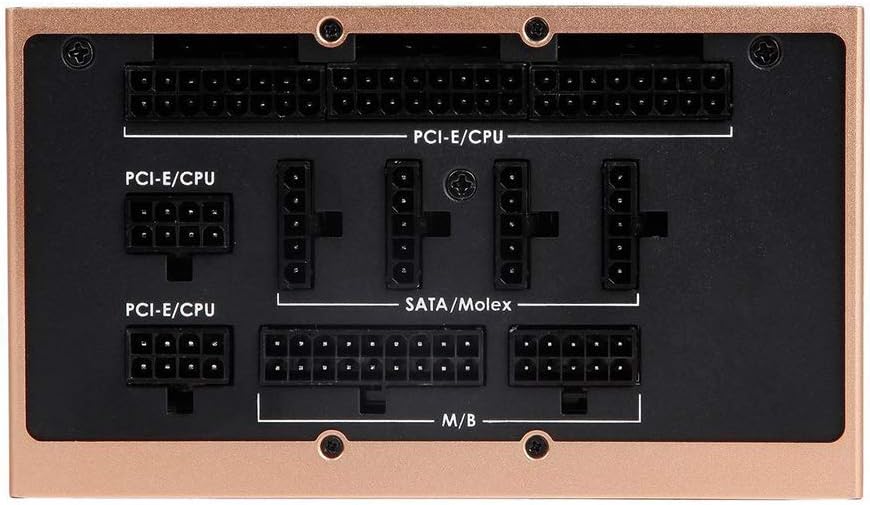 1000 Watts 80 Plus Gold Full Modular ATX12V 2.4 Power Supply E130054